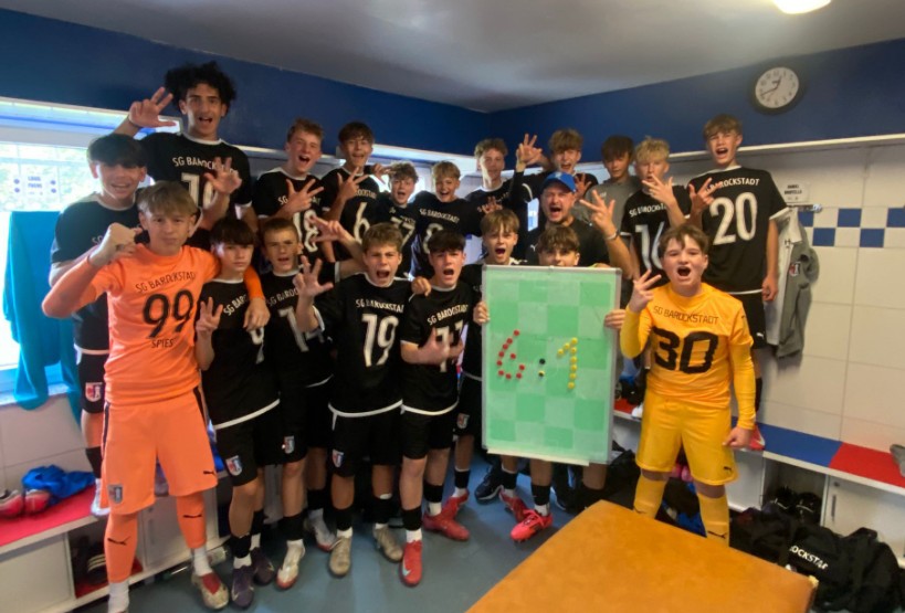 C-Junioren-Hessenliga – SGB-U15 gewinnt sensationell gegen
