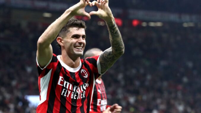 Nach Doppelpack in der Serie A: Ex-BVB-Star Pulisic vor Nach Doppelpack in der Serie A: Ex-BVB-Star Pulisic vor