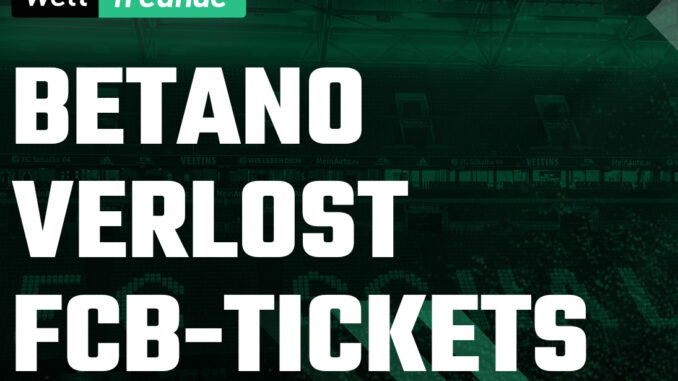 Betano Tippspiel: 5.000 € Freebet-Pool & 2 Tickets für FCB Betano Tippspiel: 5.000 € Freebet-Pool & 2 Tickets für FCB