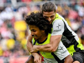 Bundesliga - Frankfurt gewinnt in Mönchengladbach und
