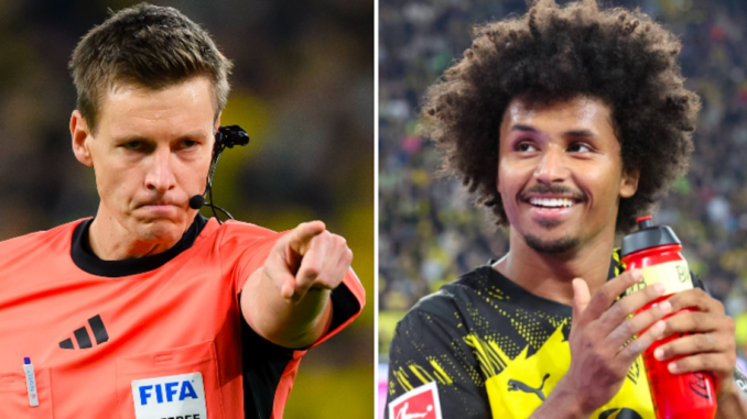 Bundesliga-Schiri feiert unübliche Aktion von