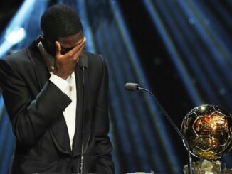 Ballon-d'Or; Ousmane Dembélé zeigt große Emotionen bei