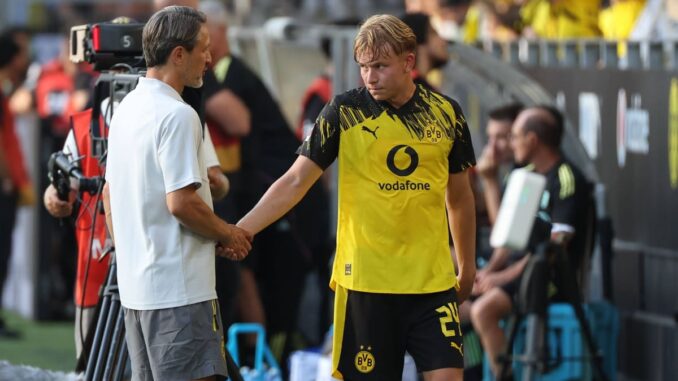 Kovac lobt Svensson: "Das ist Daniel Düsentrieb" Kovac lobt Svensson: "Das ist Daniel Düsentrieb"