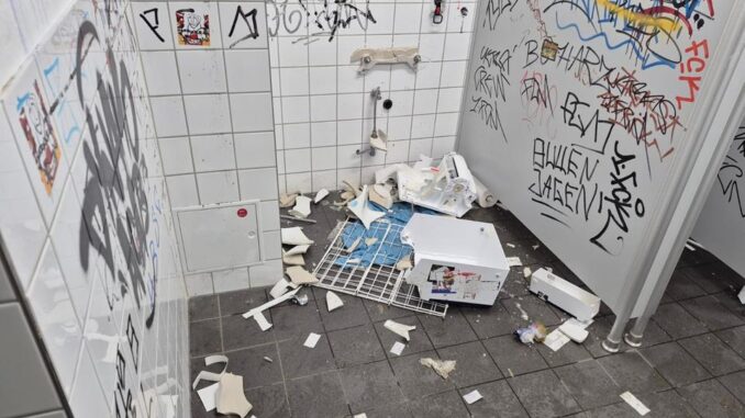 Vandalismus im Gästebereich ➤ Aktuelle News von Darmstadt