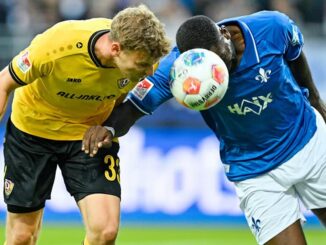 Dynamo Drježdźany zhubi w Darmstadće