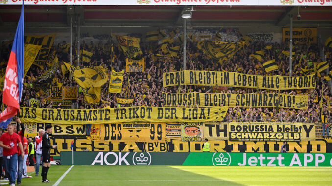 Bundesliga: Heftige Proteste: BVB siegt, aber die Fans