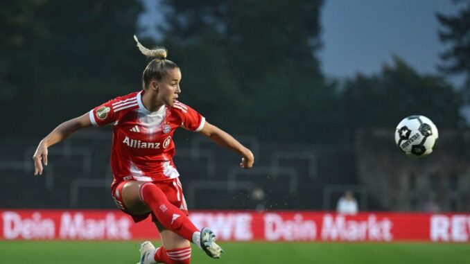 DFB-Star Giulia Gwinn feiert Comeback gegen den BVB