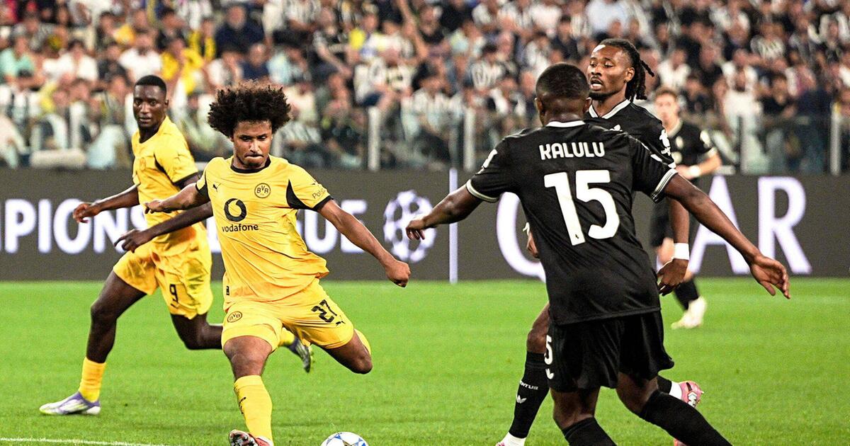 Acht Tore in einer Hälfte: BVB und Juve liefern furioses