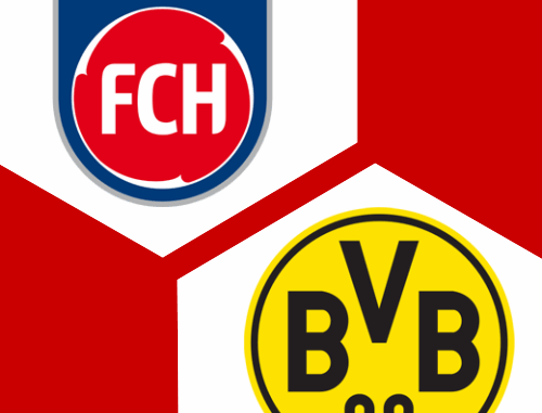 Aufstellung | 1. FC Heidenheim - Borussia Dortmund : | 3.