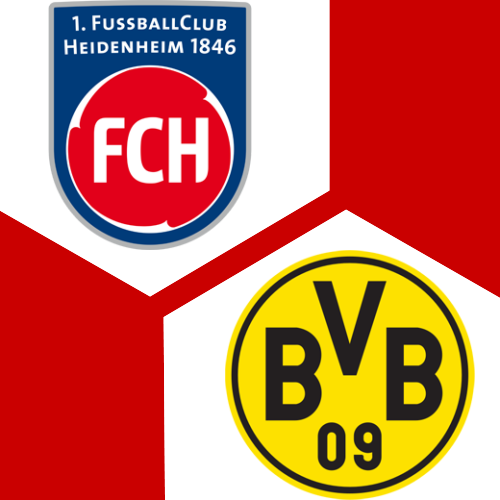Aufstellung | 1. FC Heidenheim – Borussia Dortmund : | 3.