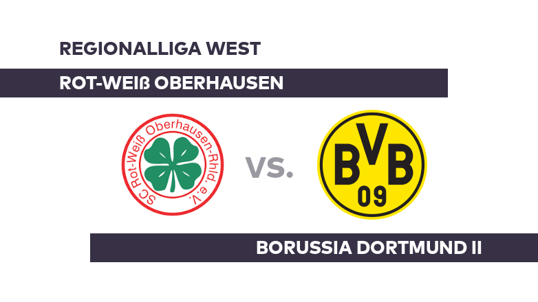 Rot-Weiß Oberhausen – Borussia Dortmund II: Oberhausen hat
