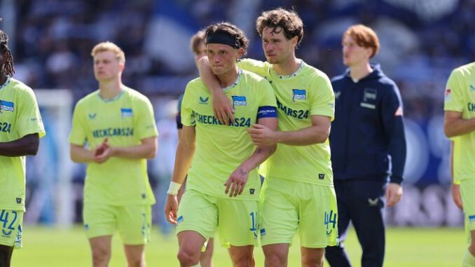 Herthas Unentschieden in Darmstadt in der Analyse: Schon Herthas Unentschieden in Darmstadt in der Analyse: Schon
