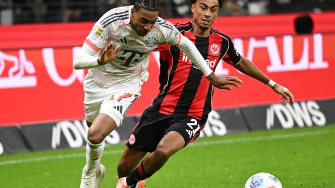 6. Spieltag: Bayern siegt in Frankfurt, BVB nur Remis -