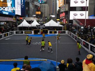Vierte Auflage des Street Soccer Times Square Cups
