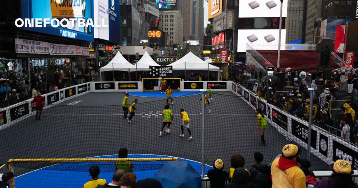 Vierte Auflage des Street Soccer Times Square Cups