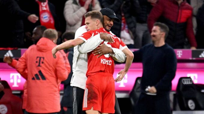 Kimmich spielt jetzt auch bei Bayern Rechtsverteidiger