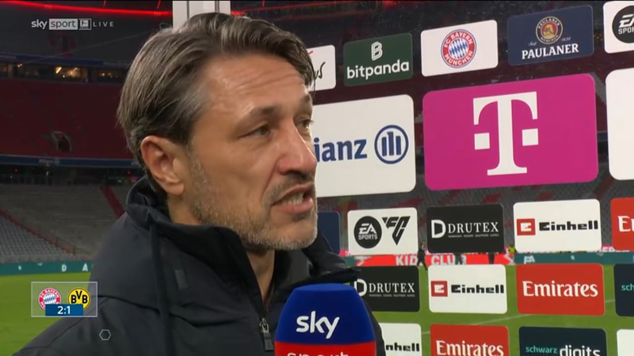 Kovac stinksauer am Sky-Mikro!: „Jetzt krieg ich wieder
