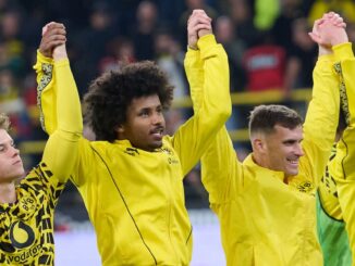 Hier wird das Spiel übertragen