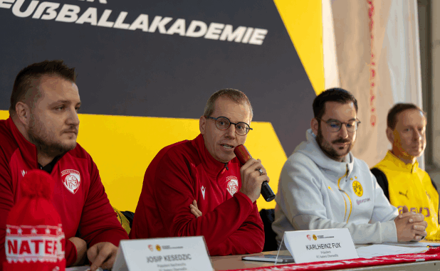 Kooperation mit BVB-Evonik-Fußballakademie – Walliser