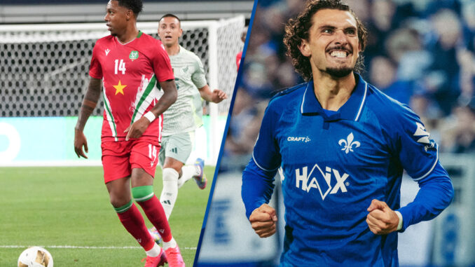 Suriname mit wichtigen Punkten | Voller Fokus auf