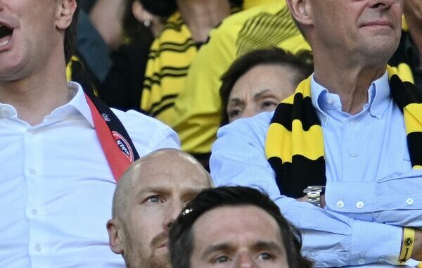 Der Bundeskanzler hält es im Fußball mit Borussia