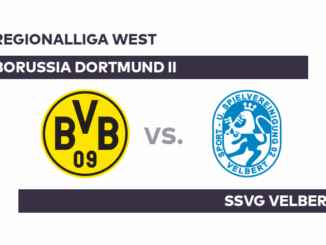 Borussia Dortmund II - SSVg Velbert: Wird Dortmund II die