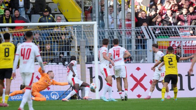 Bundesliga: BVB gleicht gegen Leipzig aus - Leverkusen