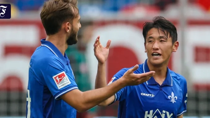 SV Darmstadt 98 siegt in Düsseldorf und ist Erster der 2.