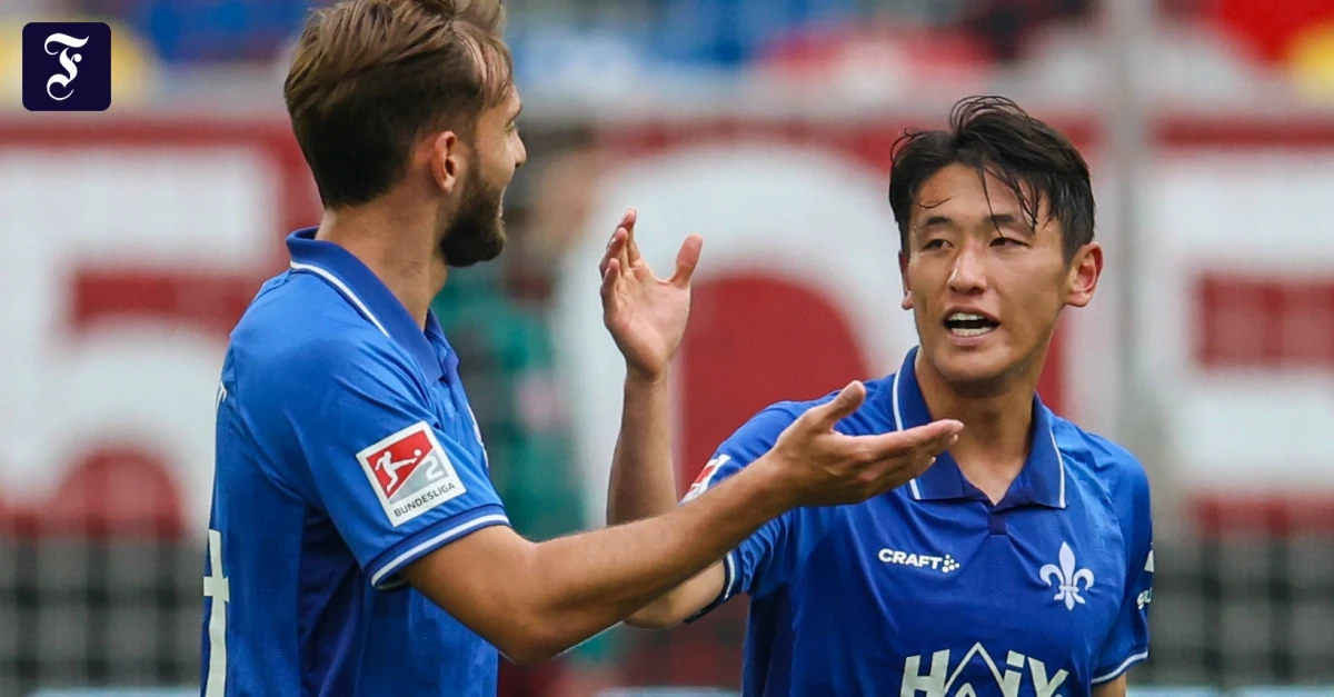 SV Darmstadt 98 siegt in Düsseldorf und ist Erster der 2.