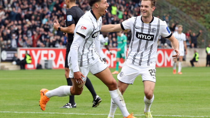 Elversberg mit Kantersieg an die Spitze, Darmstadt patzt