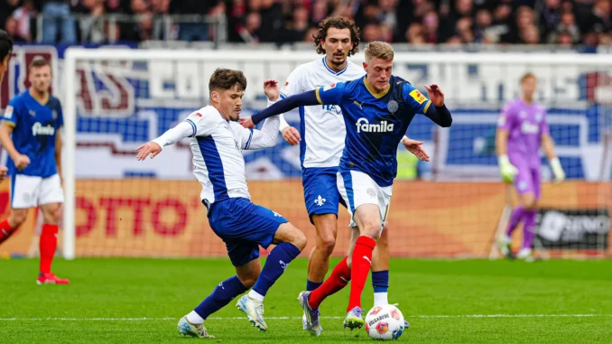 Holstein Kiel punktet nach Rückstand gegen Spitzenreiter