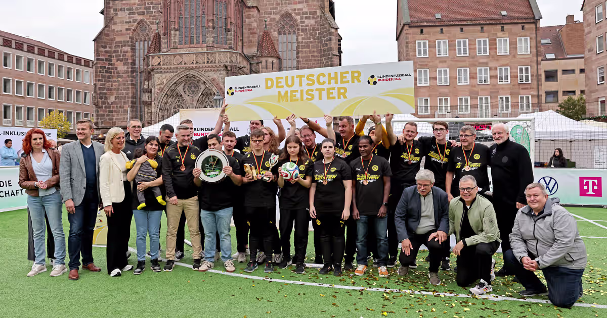 Borussia Dortmund ist erstmals Deutscher Meister im