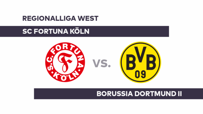 SC Fortuna Köln - Borussia Dortmund II: Bornemann erzielt